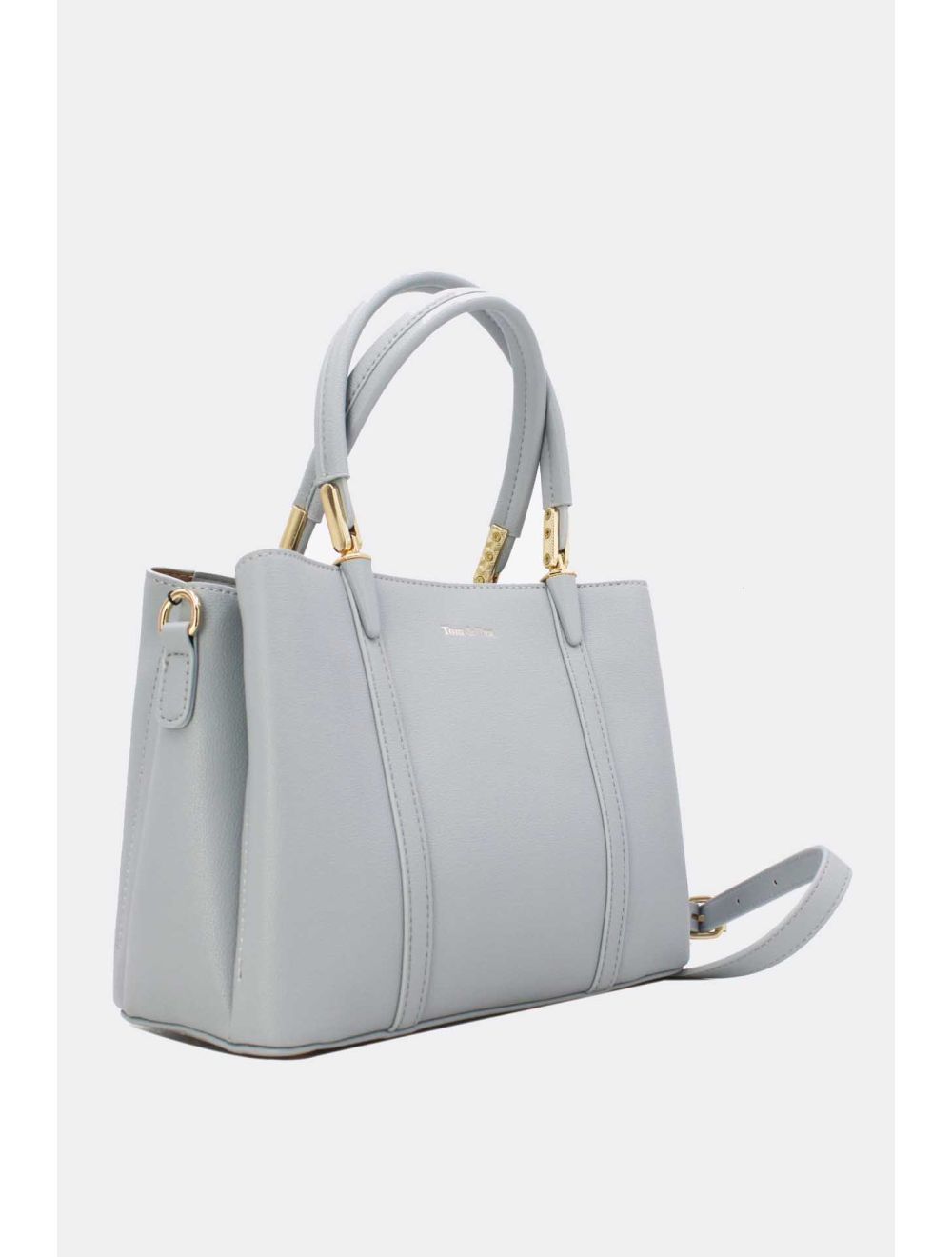 Tom&eva Sac à Main Effet Cuir Urban 24B-6078-Bleu