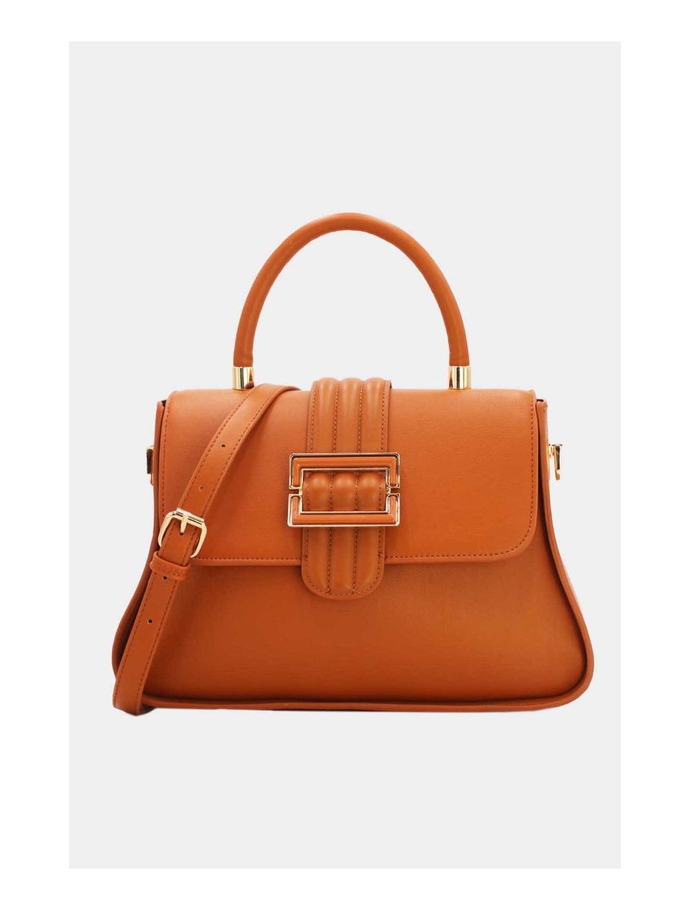 Tom&eva Sac à Main Femme Avec Languette 6939-Brown