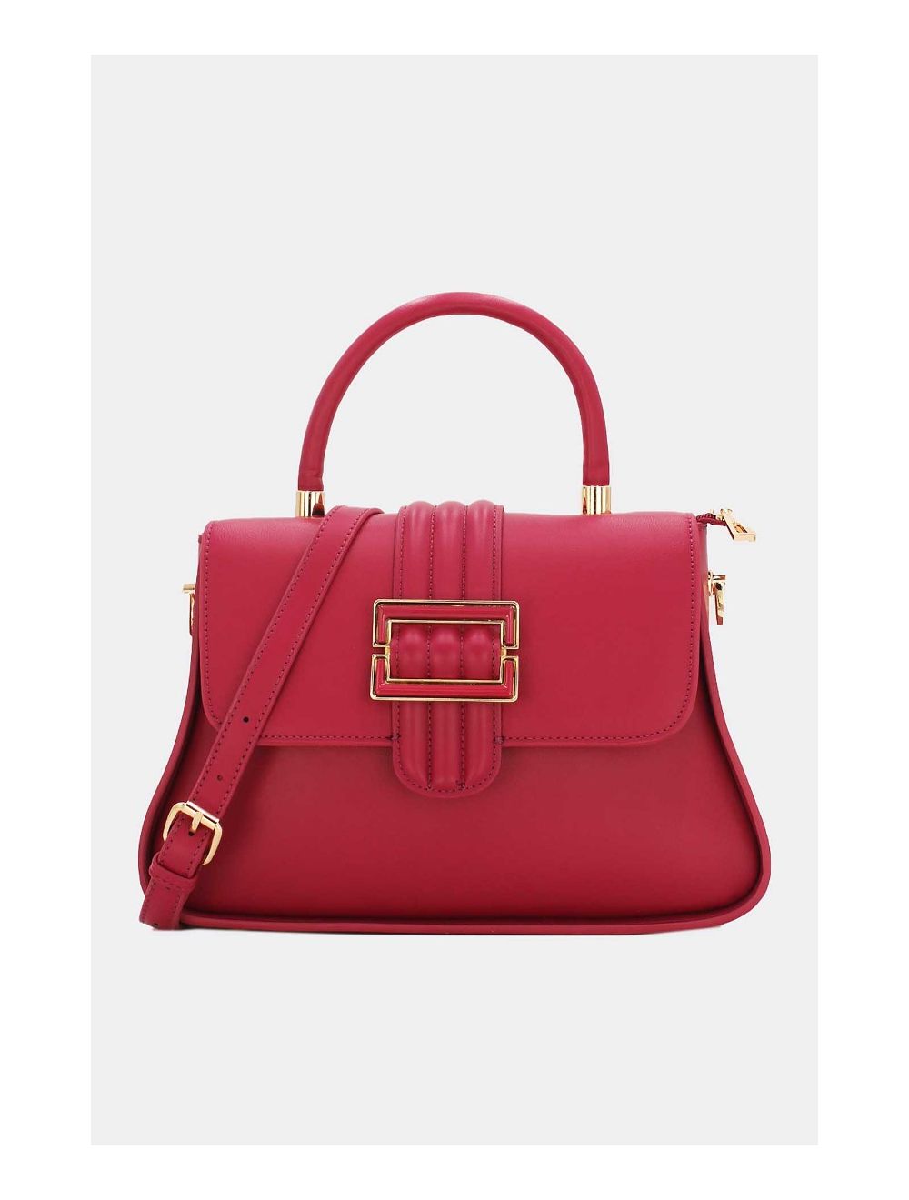 Tom&eva Sac à Main Femme Avec Languette 6939-Red