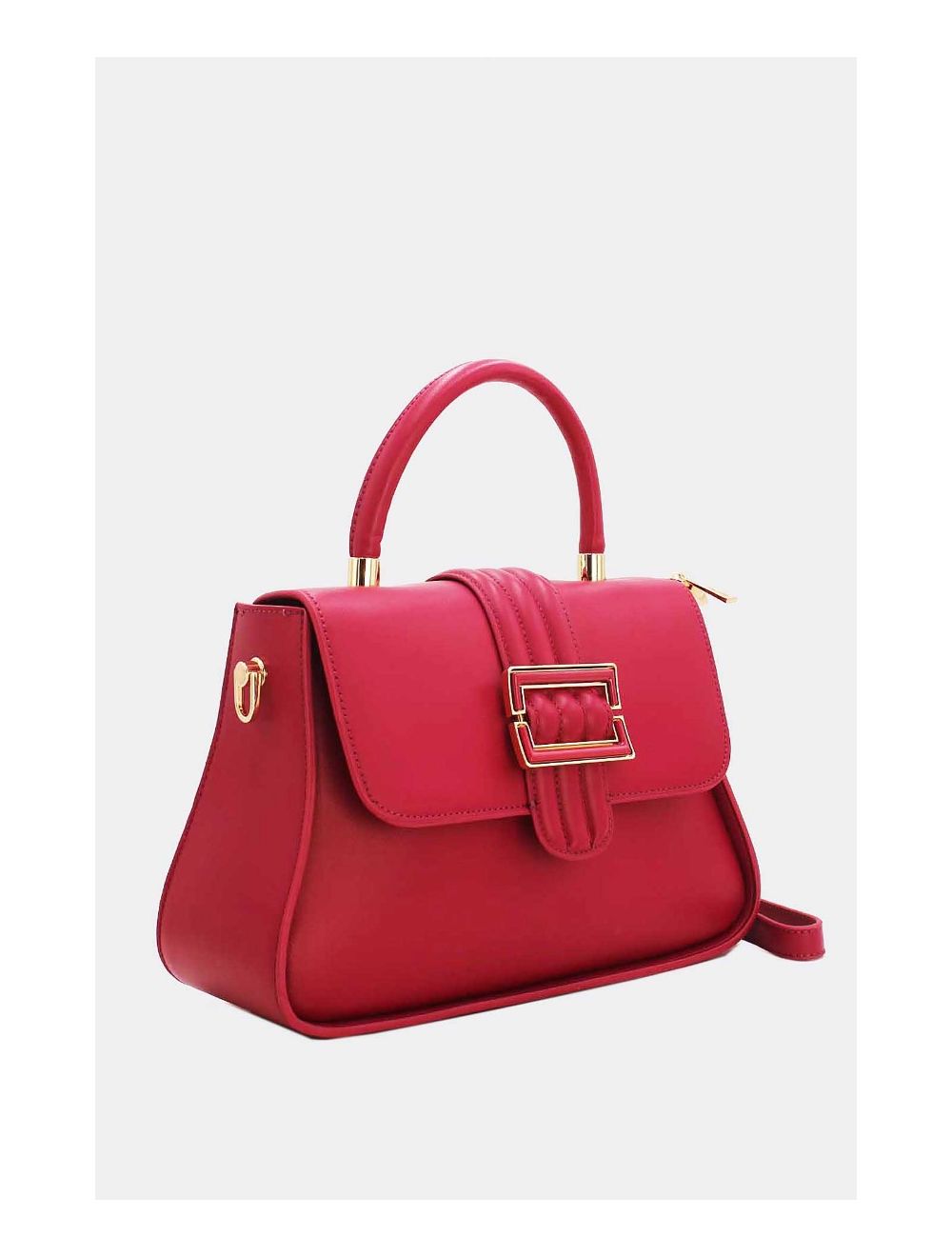 Tom&eva Sac à Main Femme Avec Languette 6939-Red