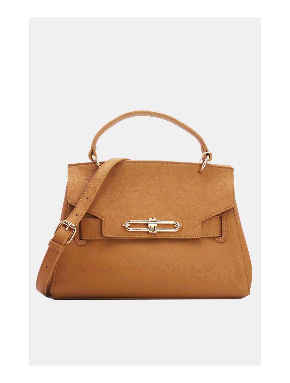 Tom&eva Sac à Main Femme Minimaliste 6960-Marron