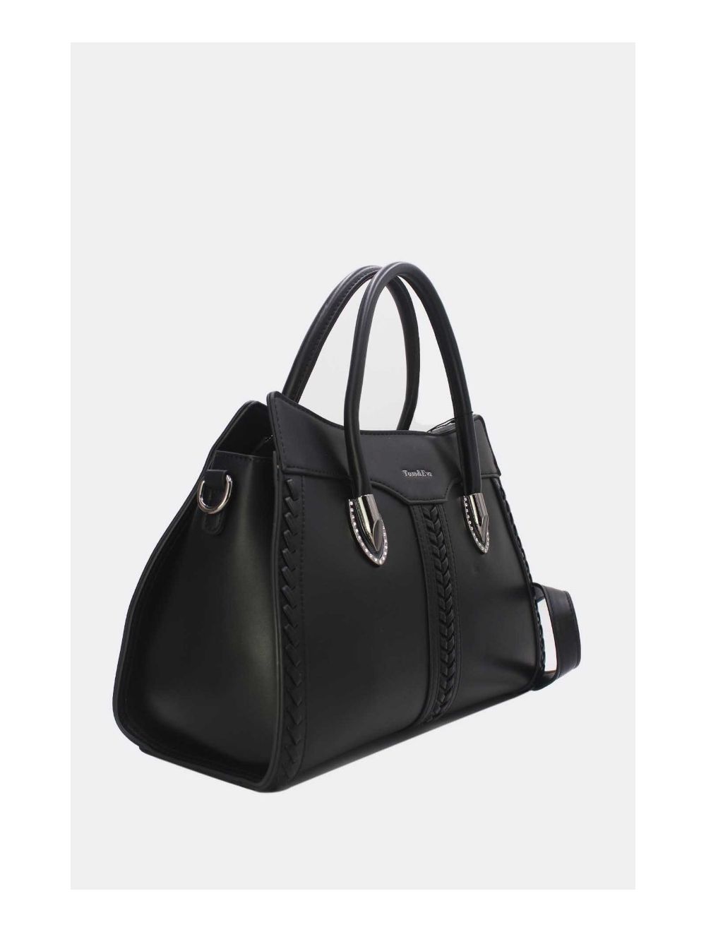 Tom&eva Sac à Main Femme Patchwork 24B-6092-Noir