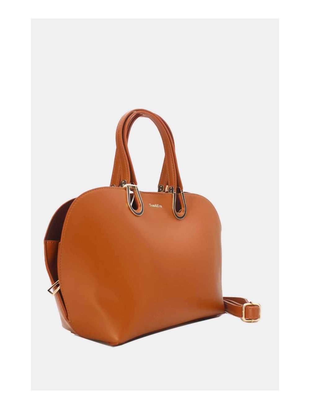 Tom&eva Sac à Main Forme Pétale 24B-6006-Marron