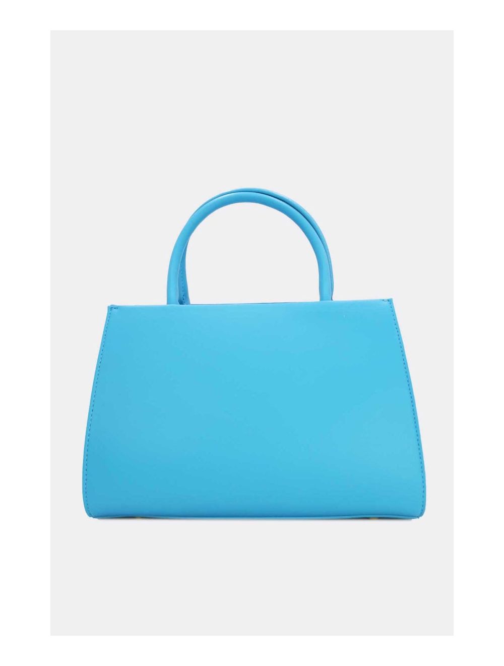 Tom&eva Sac à Main Moderne Boucle Carré-6906-Blue