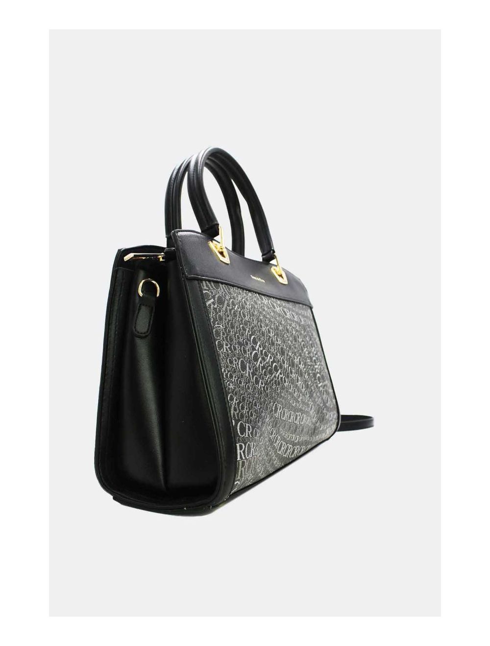 Tom&eva Sac à Main Monogramme-22B-5677-Noir