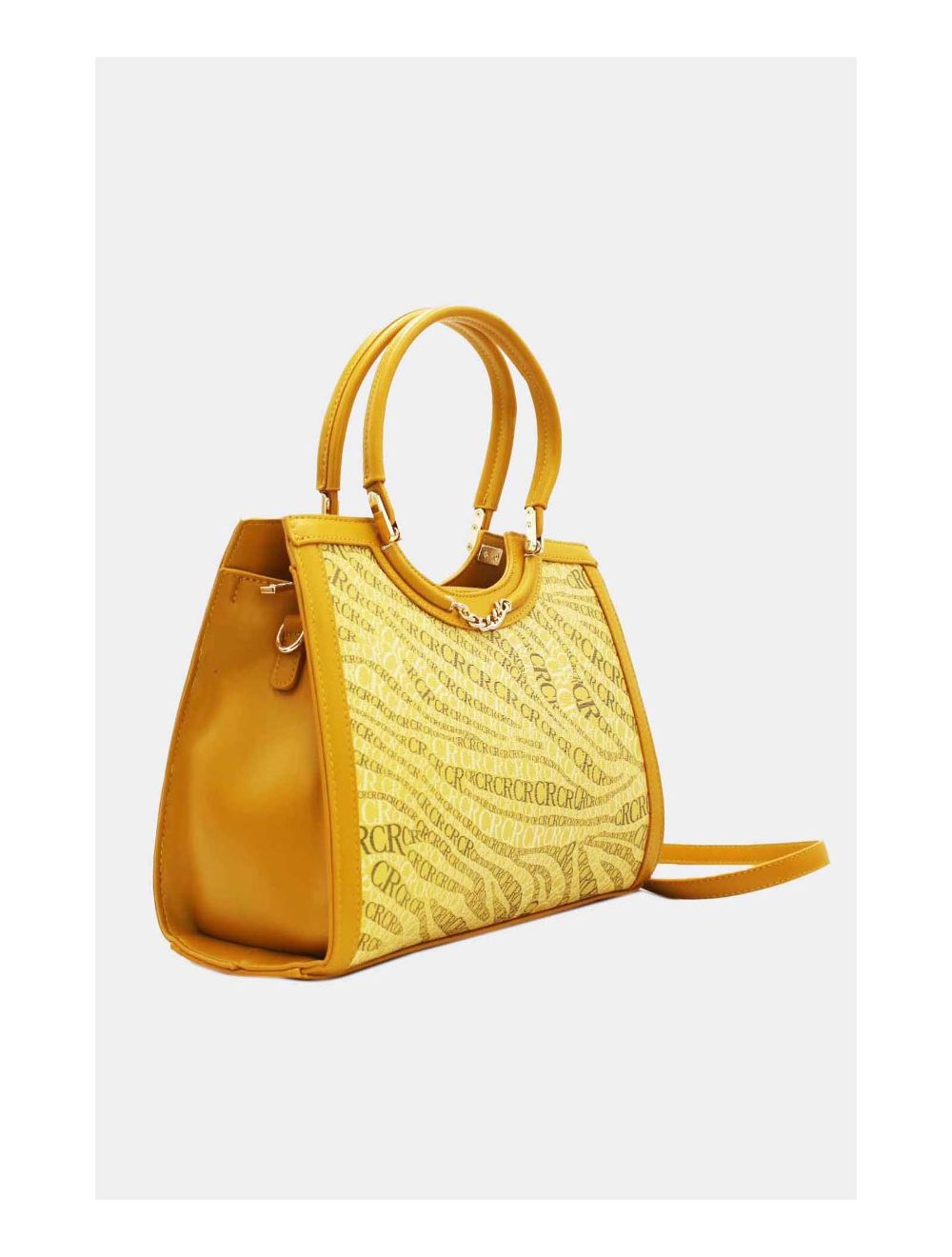 Tom&eva Sac à Main Monogramme-22B-5678-Yellow