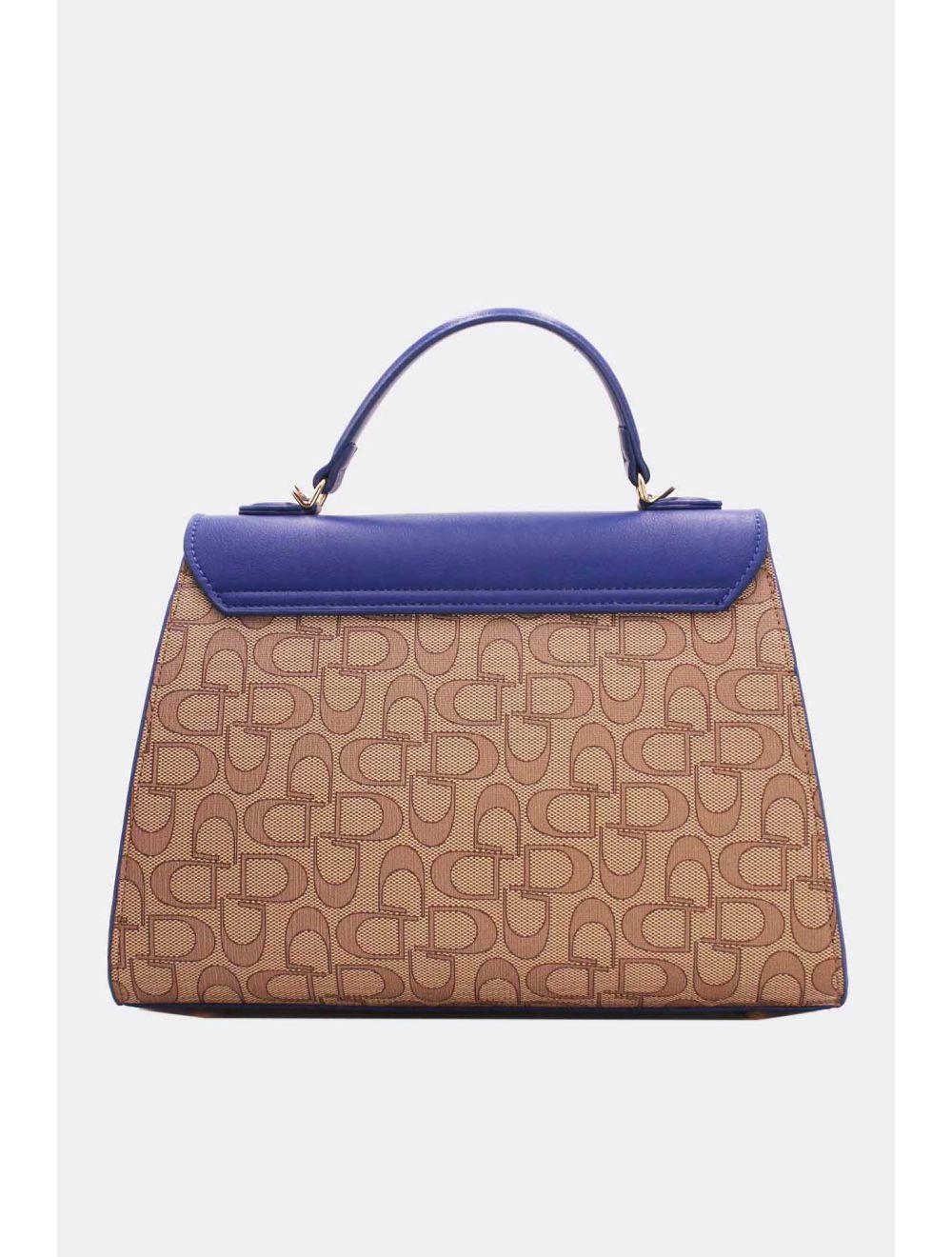 Tom&eva Sac à Main Monogramme 6940-Navy