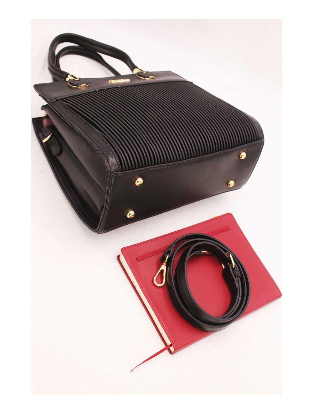 Tom&eva Sac à Main Multipoches Femme-23B-5701-Noir