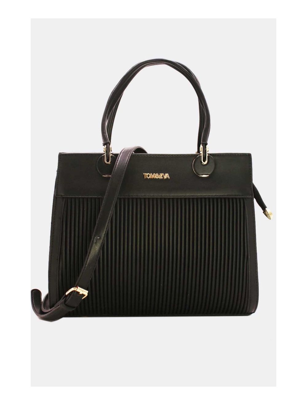 tom&eva Sac à Main Multipoches Femme-23B-5701-Noir