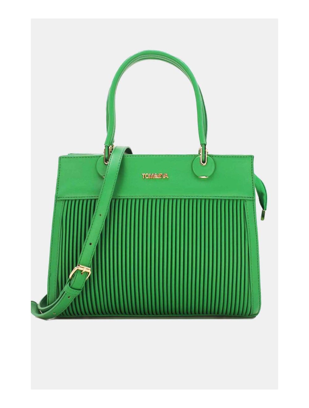 tom&eva Sac à Main Multipoches Femme-23B-5701-Vert