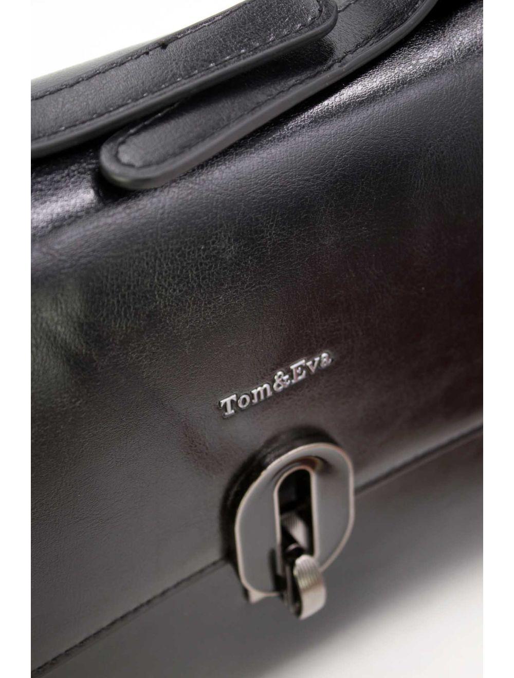 Tom&eva Sac à Main Style Vintage 24B-6116-Noir