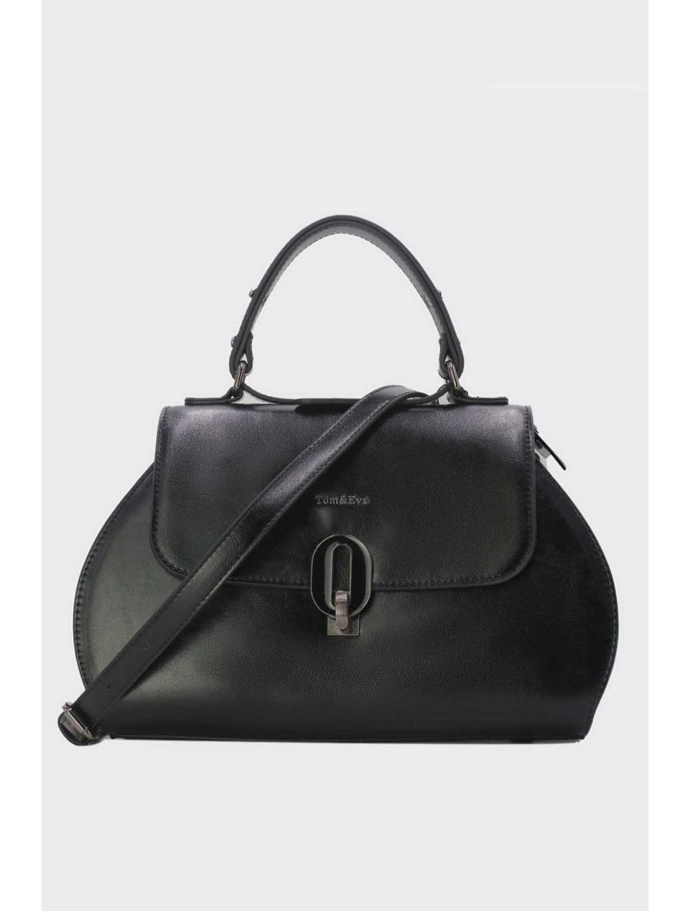 tom&eva Sac à Main Style Vintage 24B-6116-Noir