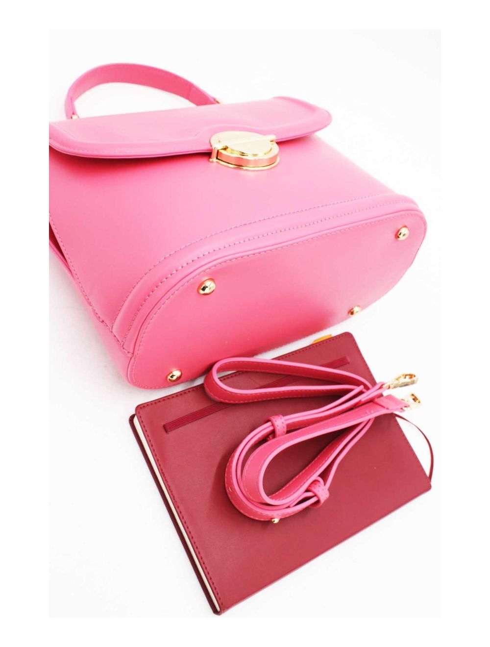 Tom&eva Sac à Rabat Avec Push-lock 22B-5589-Pink