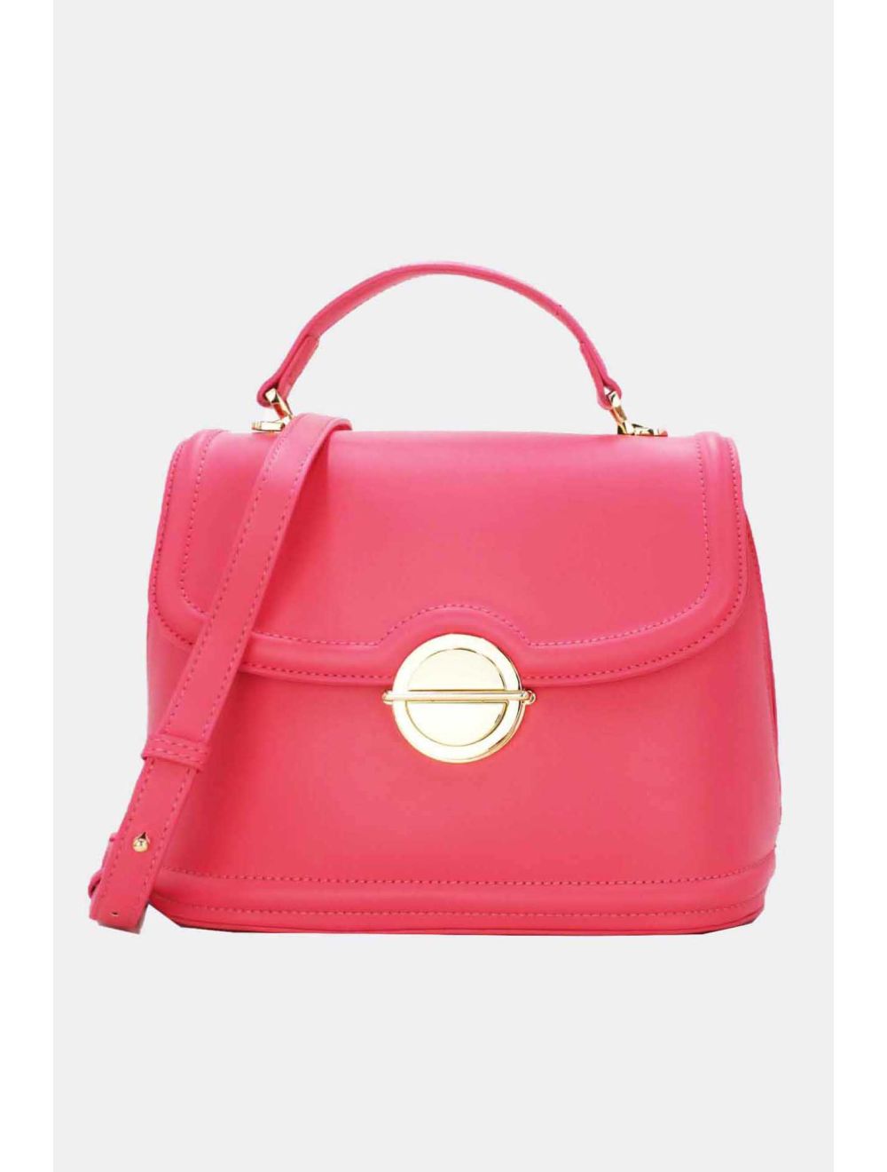 tom&eva Sac à Rabat Avec Push-lock 22B-5589-Pink