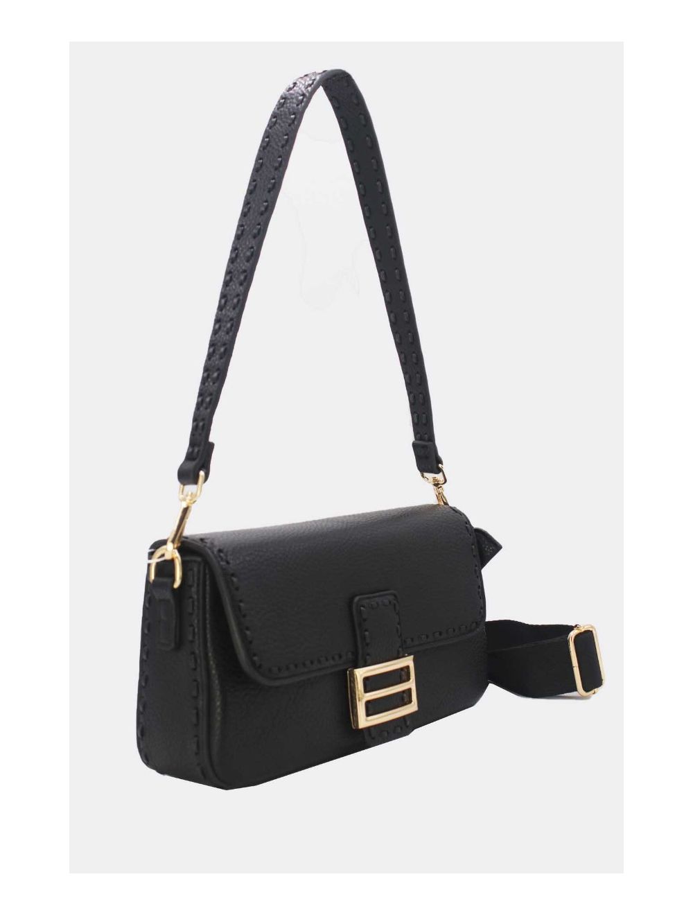 Tom&eva Sac Baguette Avec Ceinture 24P-5949-Noir