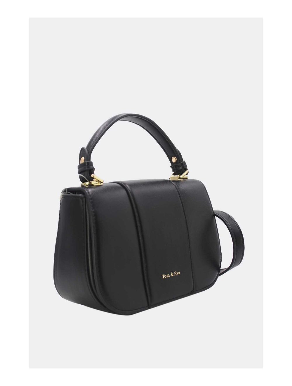 Tom&eva Sac Bandoulière Bicolores 24B-5977-Noir