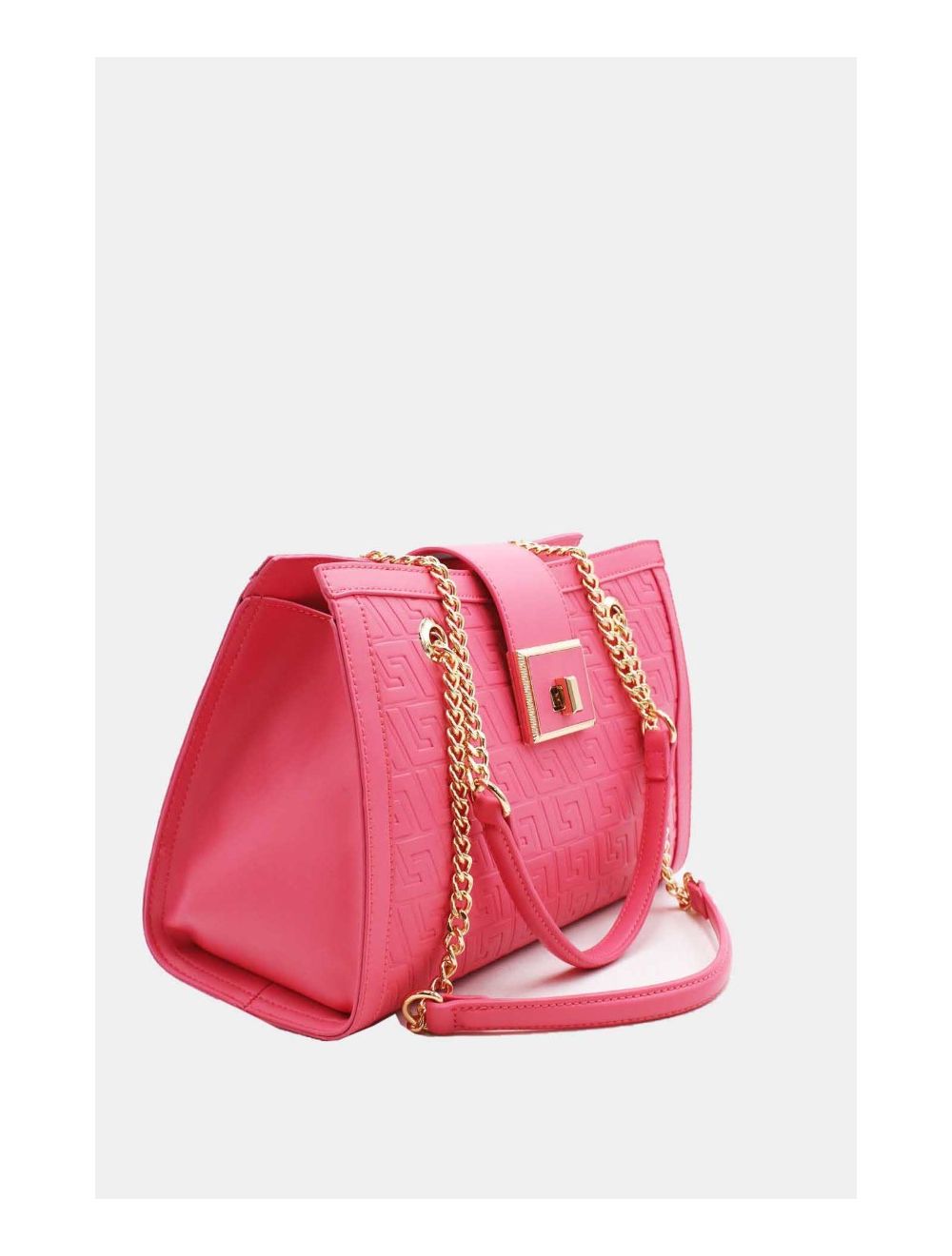 Tom&eva Sac Bandoulière Embossé-6922-Pink