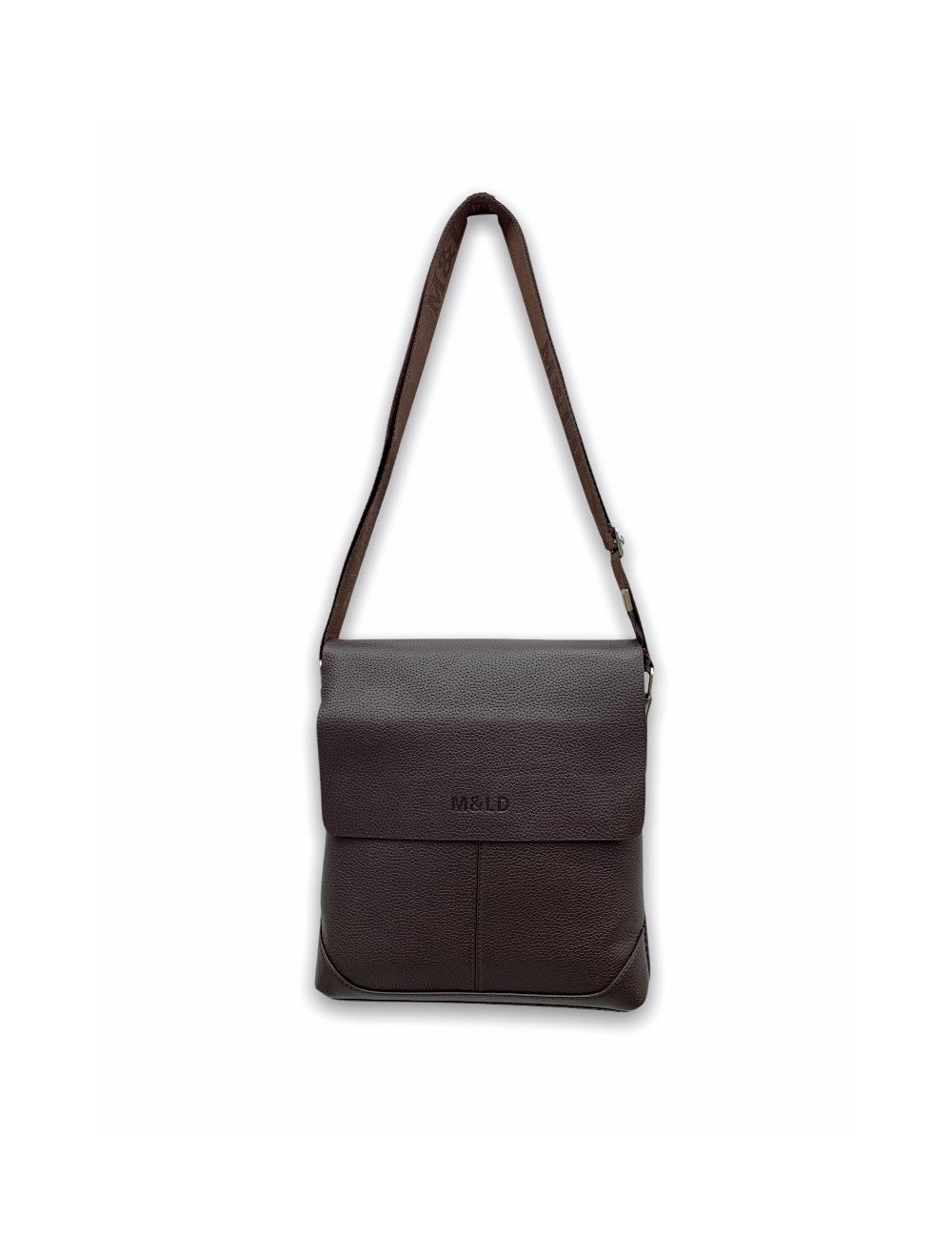 tom&eva Sac bandoulière en PVC -22L-32-MarronFoncé