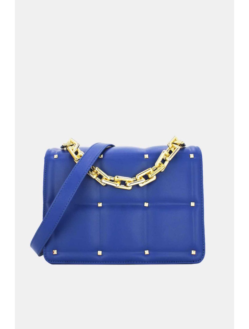 tom&eva Sac Bandoulière Matelassé-6879-Bleu