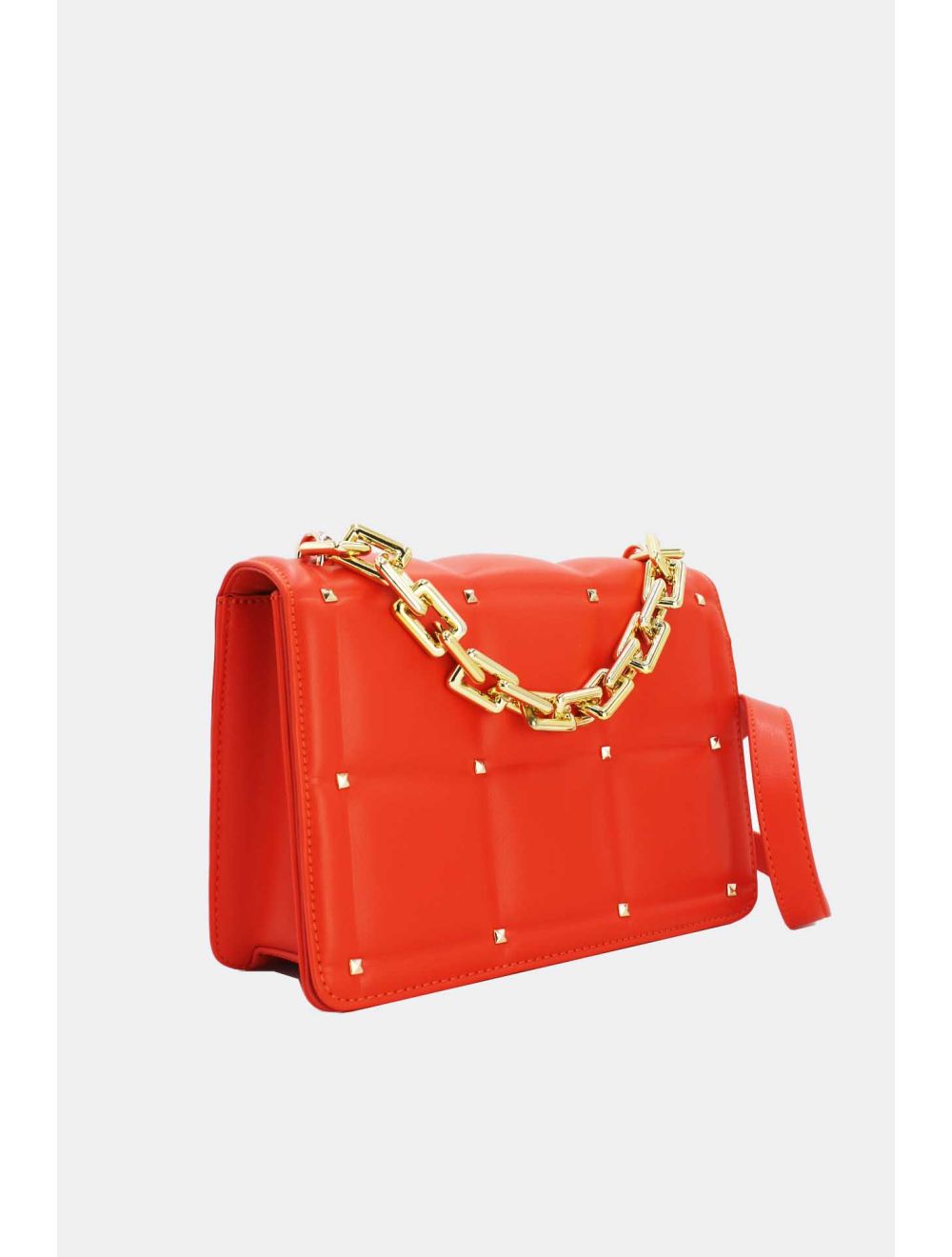 Tom&eva Sac Bandoulière Matelassé-6879-Orange