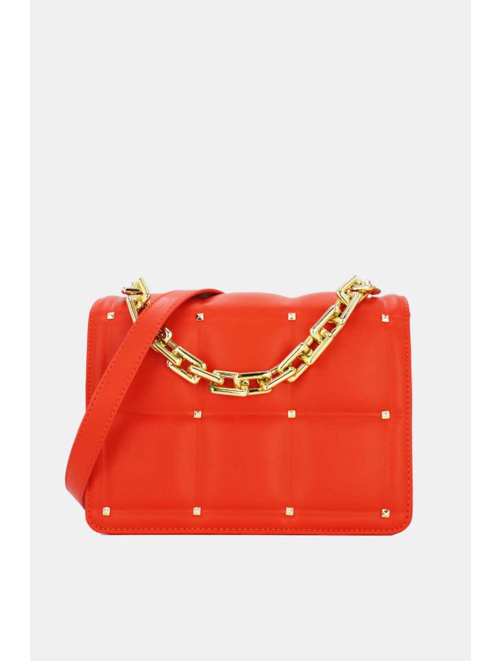 tom&eva Sac Bandoulière Matelassé-6879-Orange