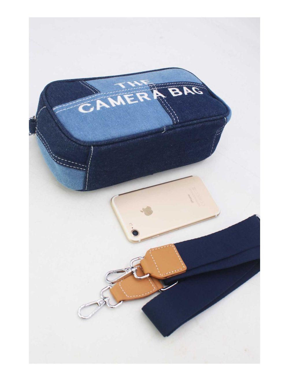 Tom&eva Sac Besace Denim 24P-5952-Bleu