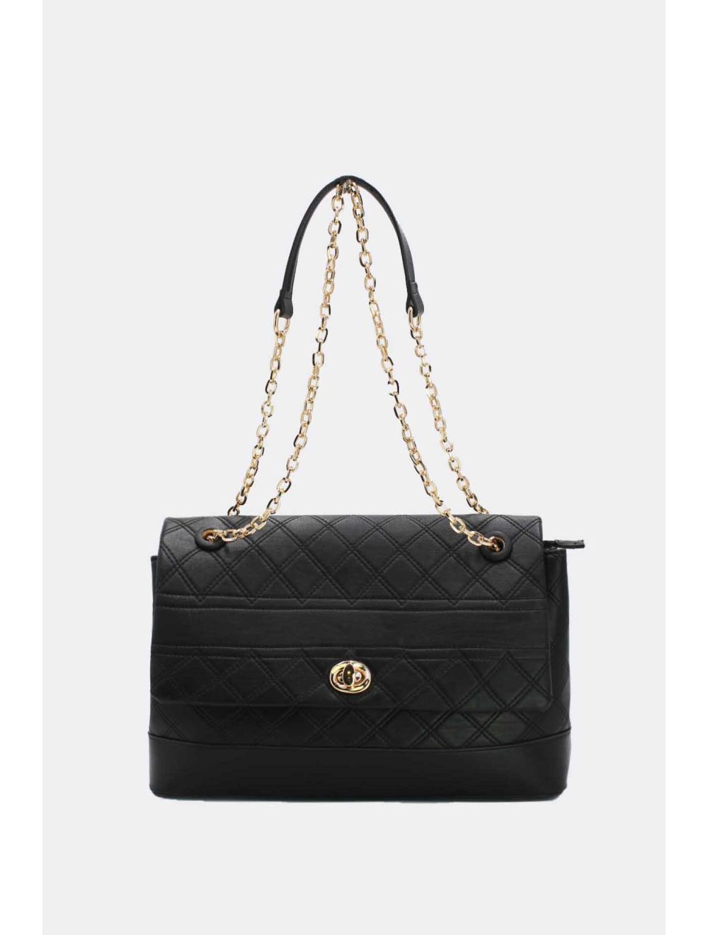 tom&eva Sac Besace Matelassé Fine 21C-5225-Noir