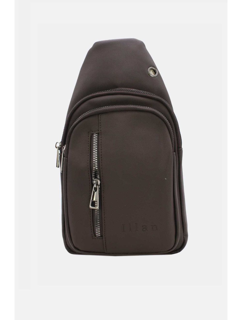 tom&eva Sac body-bag en PVC 23X-01-Marron