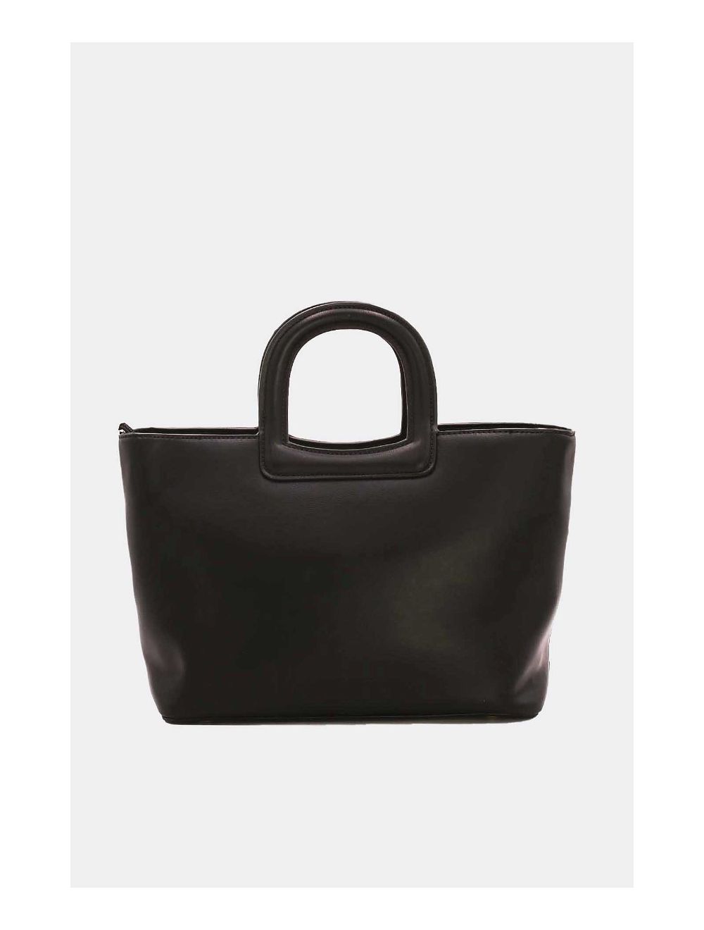 Tom&eva Sac Cabas Ceinturé Unicolore 6944-Noir