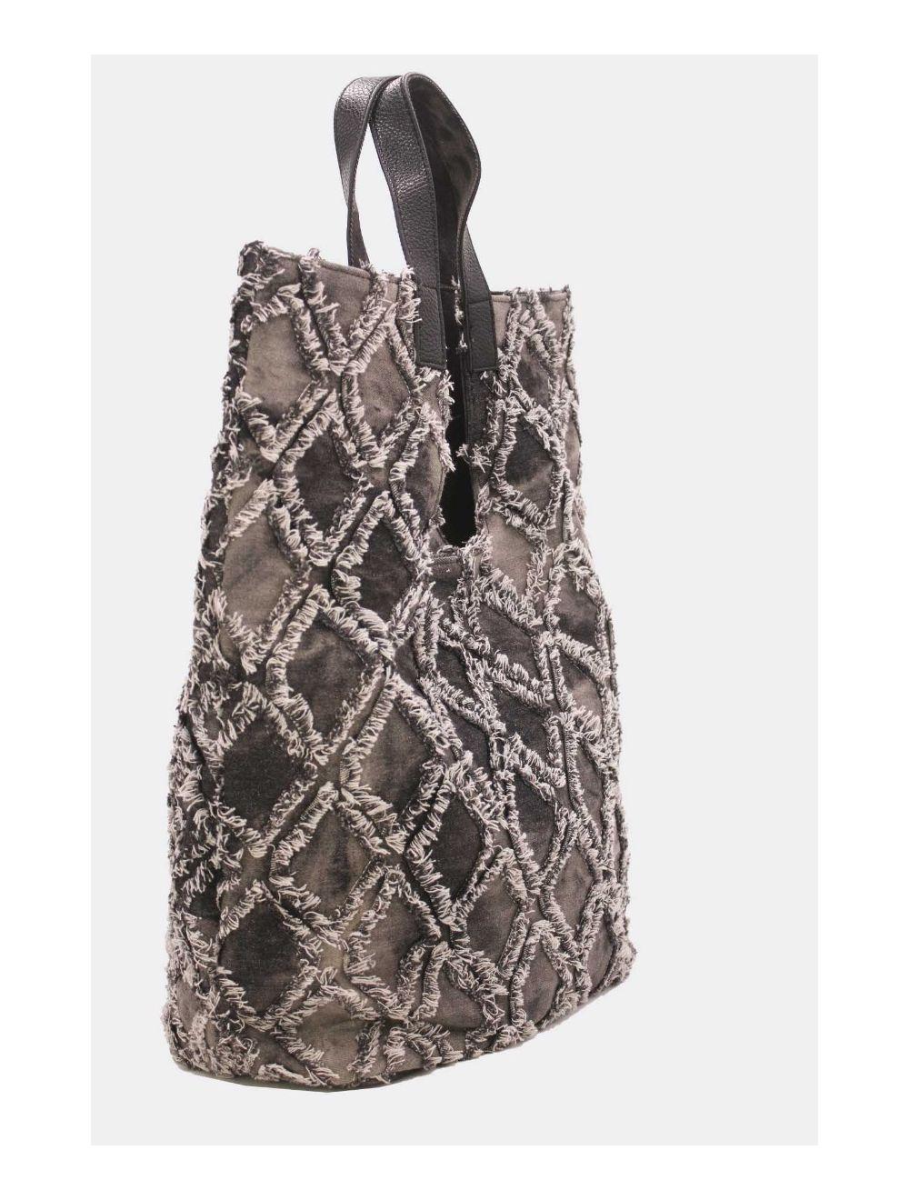 Tom&eva Sac Cabas Denim 23B-5815-Noir