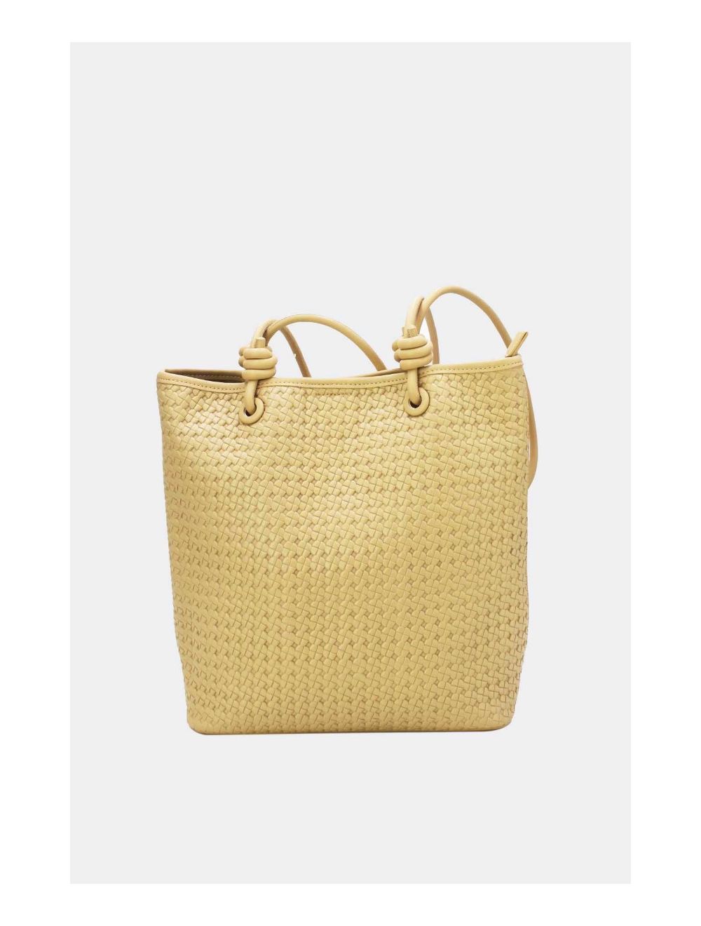 Tom&eva Sac Cabas Effet Tressé 24B-6096-Abricot