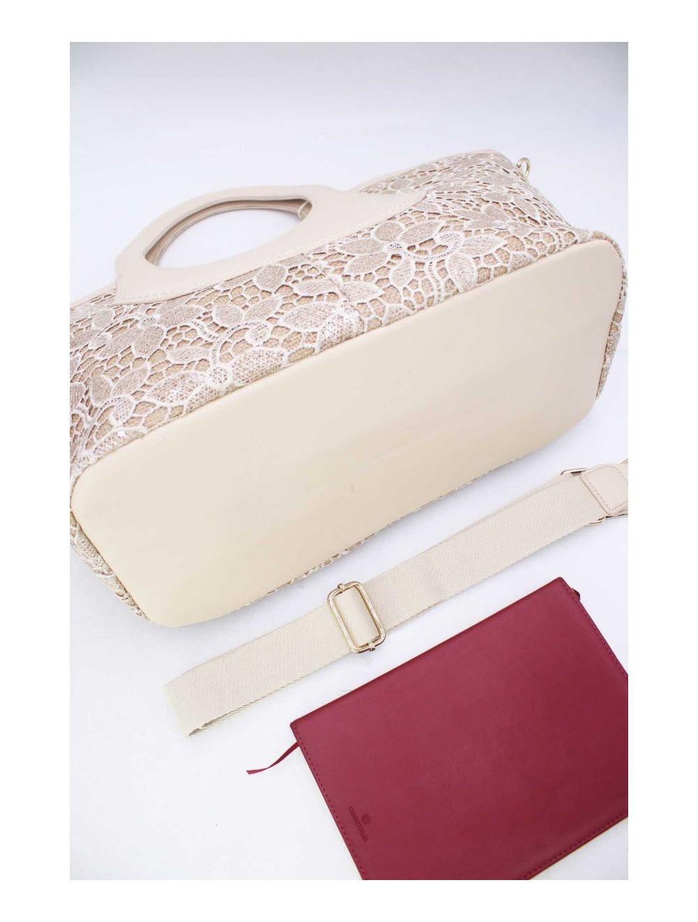 Tom&eva Sac Cabas Jacquard 24P-5985-Beige