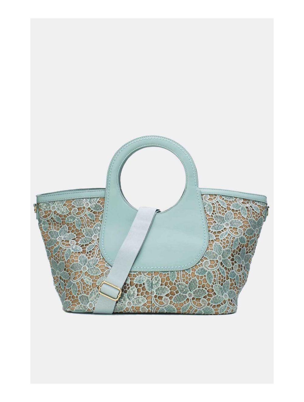 Tom&eva Sac Cabas Jacquard 24P-5985-Bleu