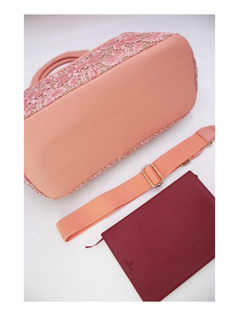 Tom&eva Sac Cabas Jacquard 24P-5985-Pink