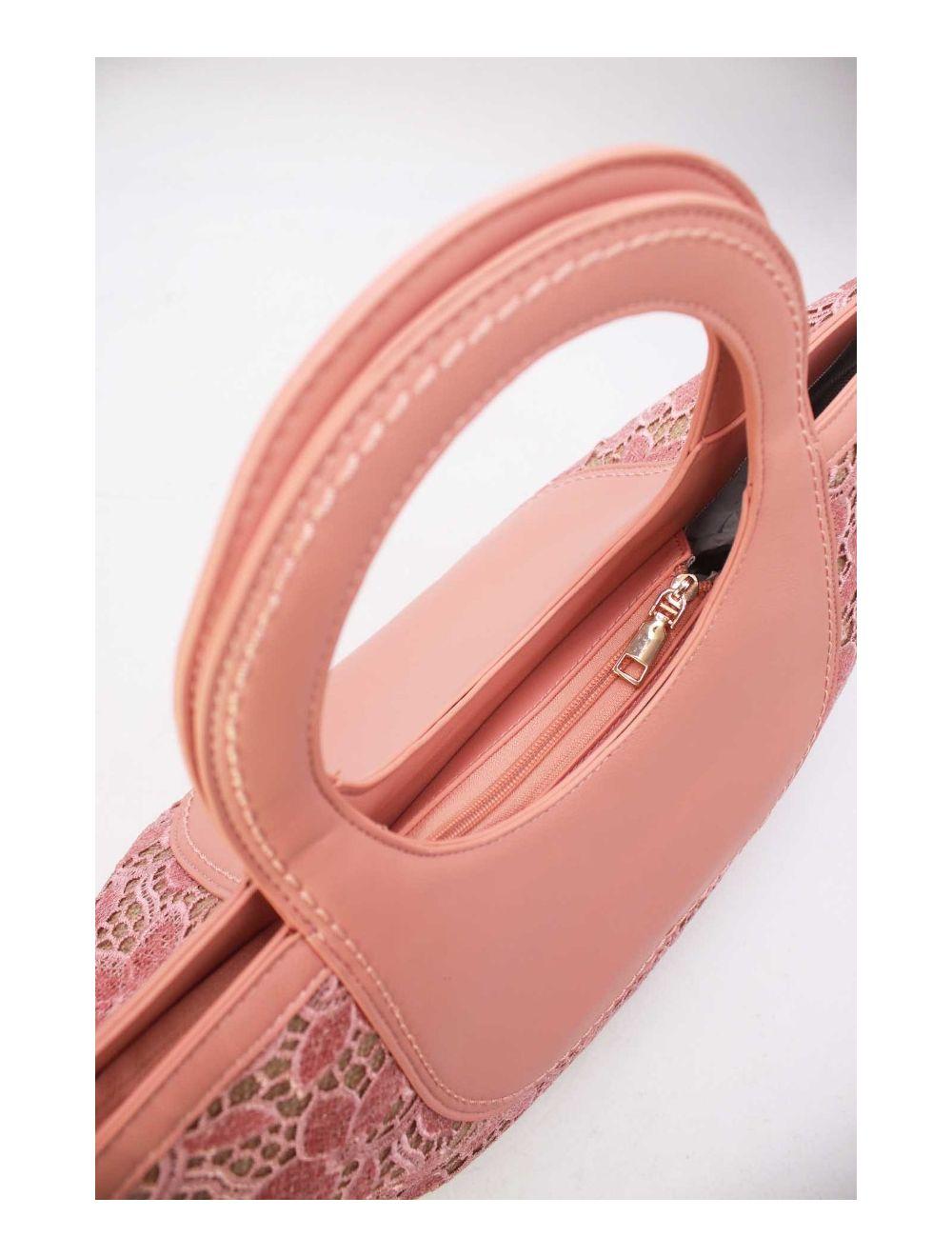 tom&eva Sac Cabas Jacquard 24P-5985-Pink