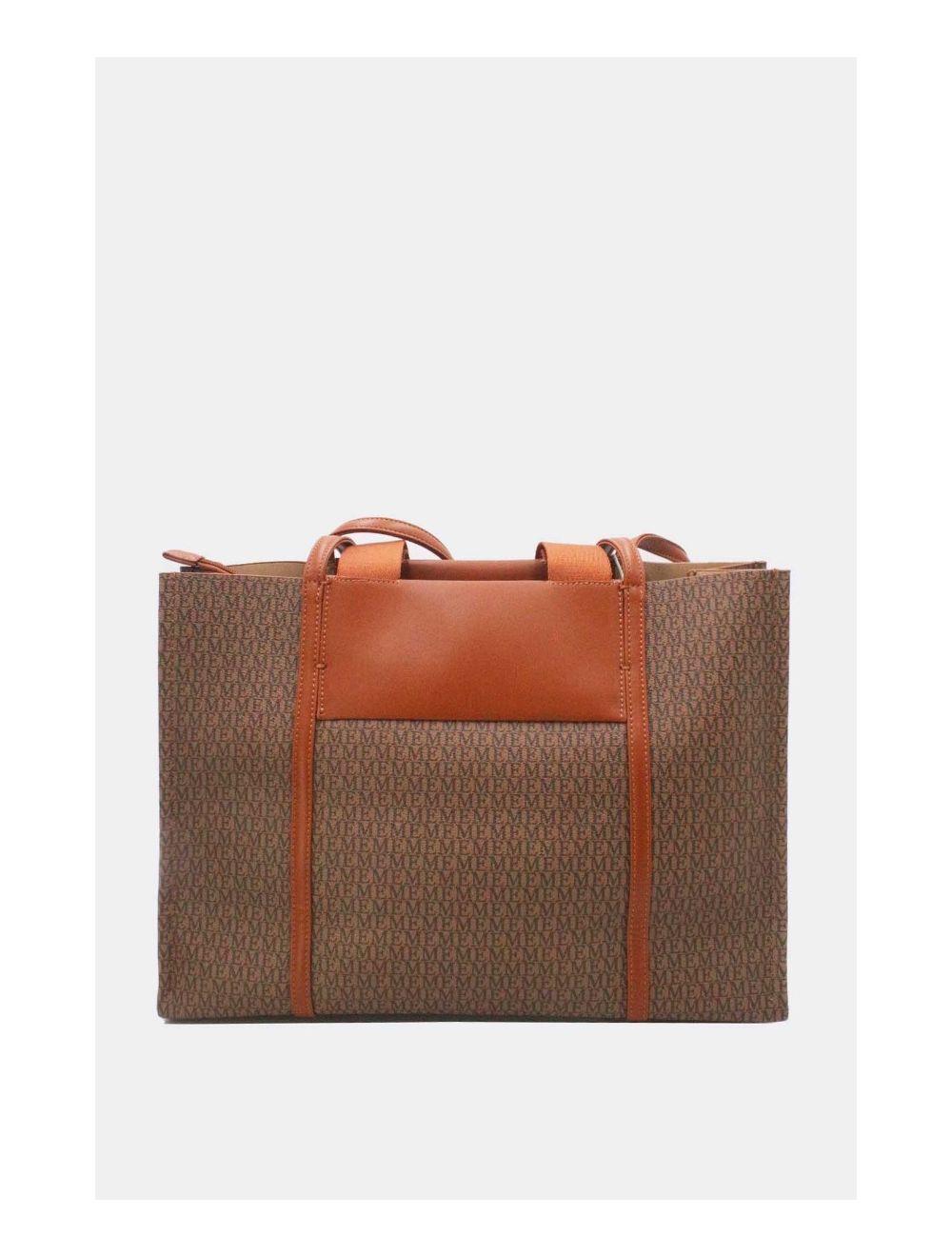 Tom&eva Sac Cabas Monogramme 24B-5873-Marron