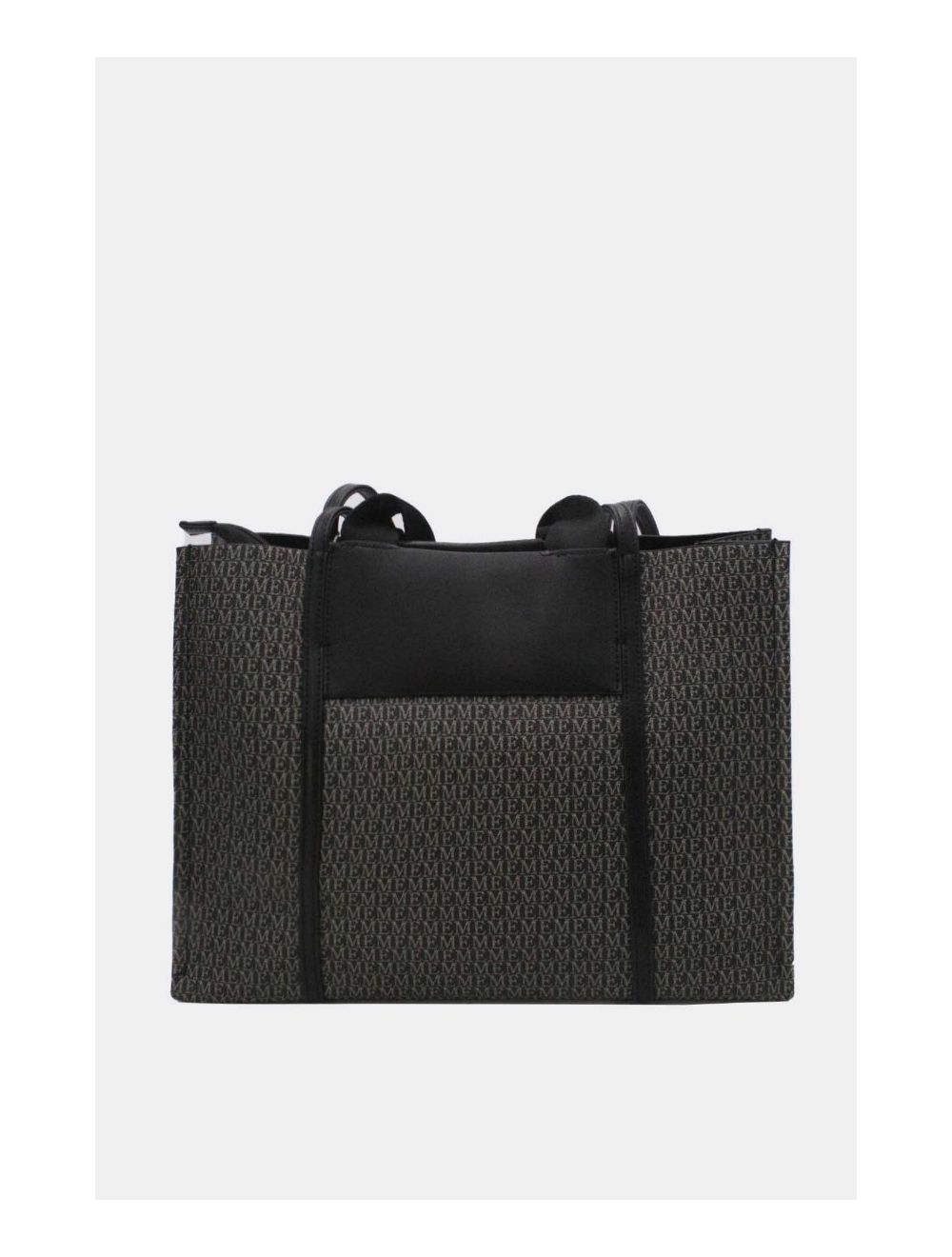 Tom&eva Sac Cabas Monogramme 24B-5873-Noir