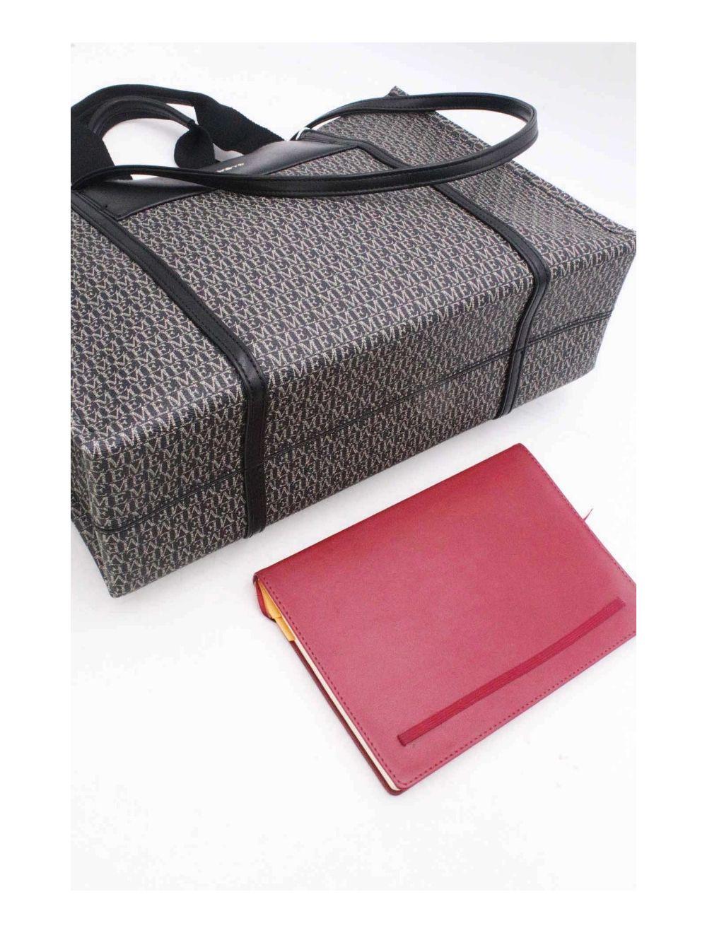 tom&eva Sac Cabas Monogramme 24B-5873-Noir