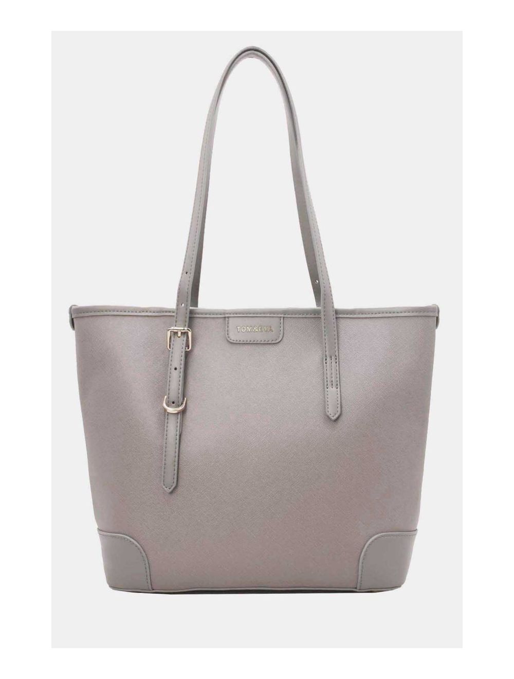 Tom&eva Sac Cabas Rigide Femme 23B-5812-Gris