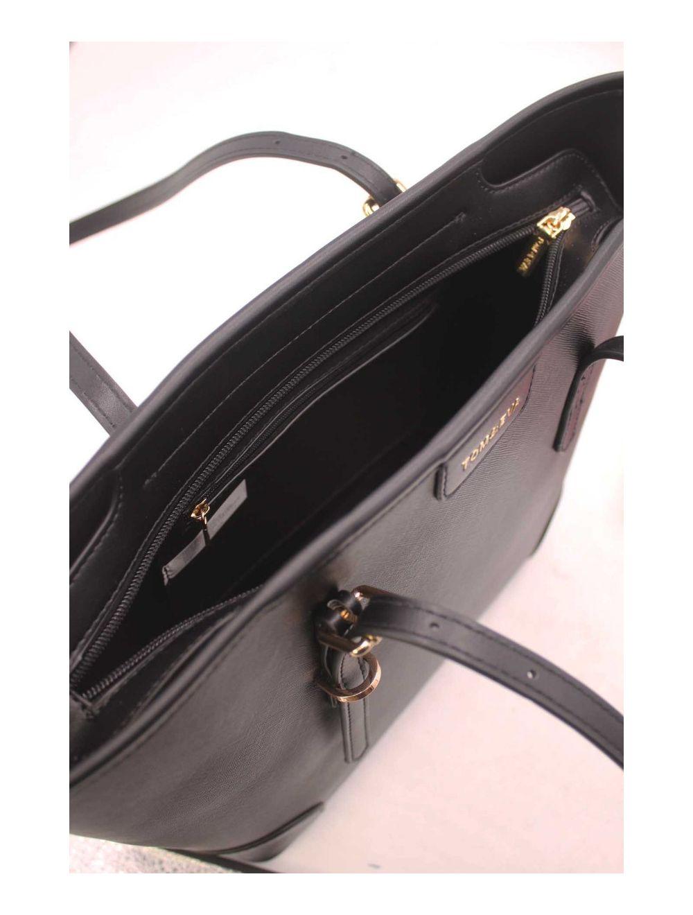 tom&eva Sac Cabas Rigide Femme 23B-5812-Noir