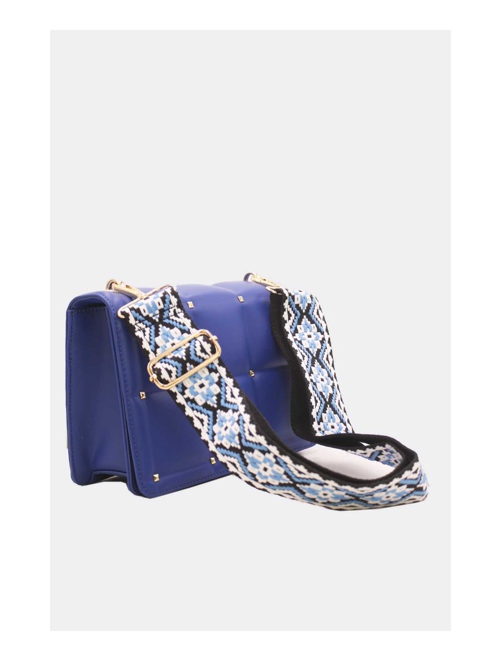 Tom&eva Sac Matelassé Avec Sangle Large -6879H-Bleu