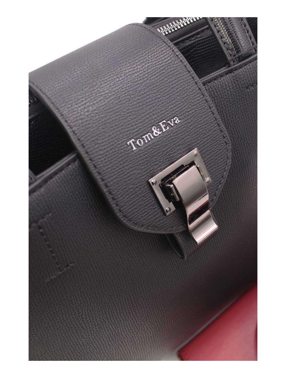 Tom&eva Sac Ordinateur Languette 24B-6115-Noir