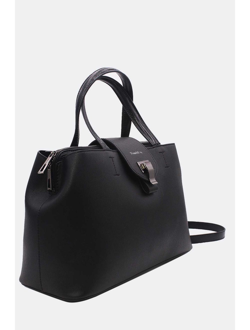 Tom&eva Sac Ordinateur Languette 24B-6115-Noir