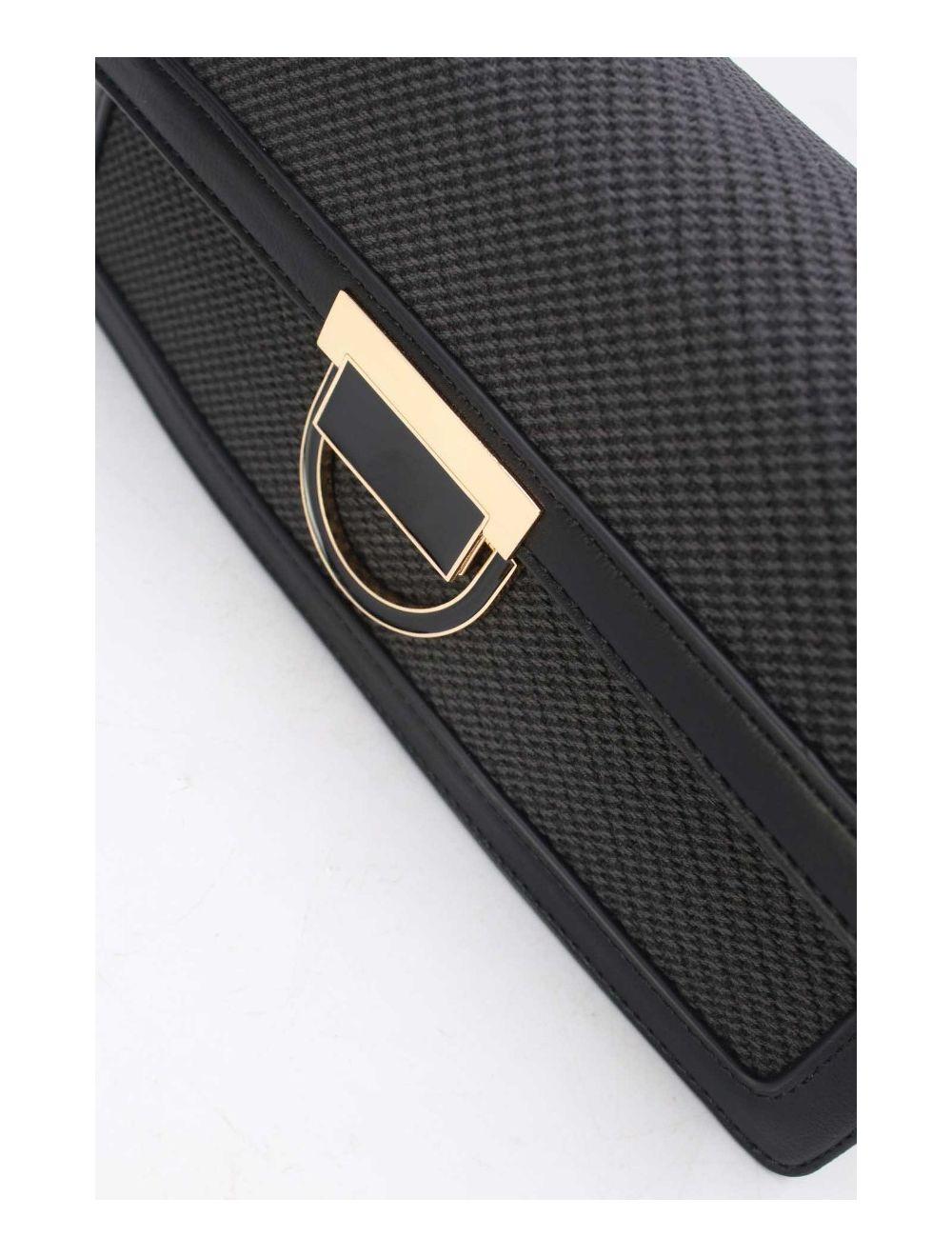 Tom&eva Sac Porté Épaule à Tissu 24P-6073-Noir