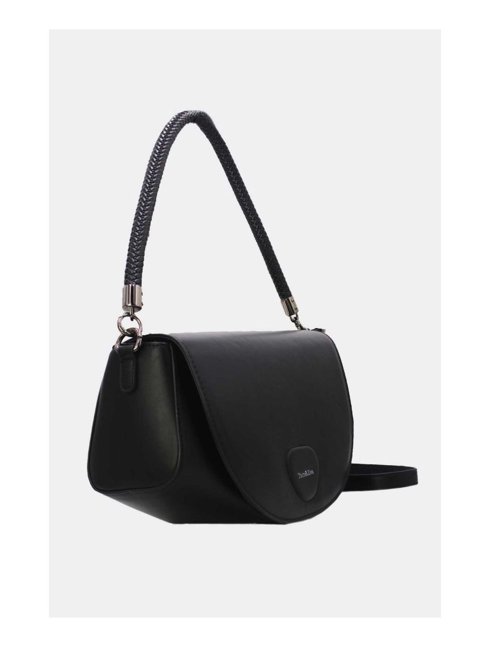 Tom&eva Sac Porté Épaule Tricolore 24B-6012-Noir