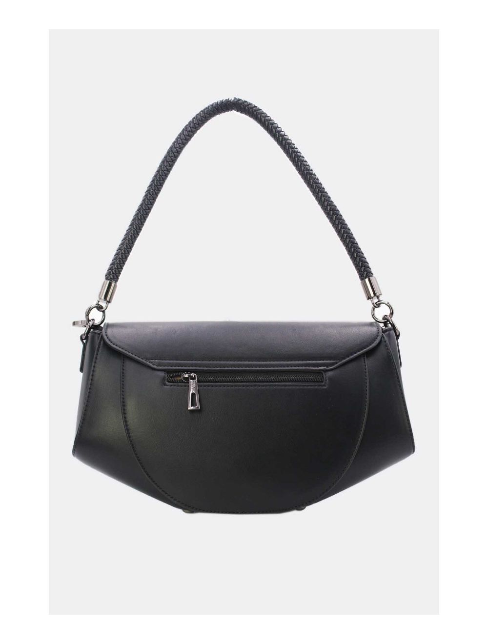 Tom&eva Sac Porté Épaule Tricolore 24B-6012-Noir