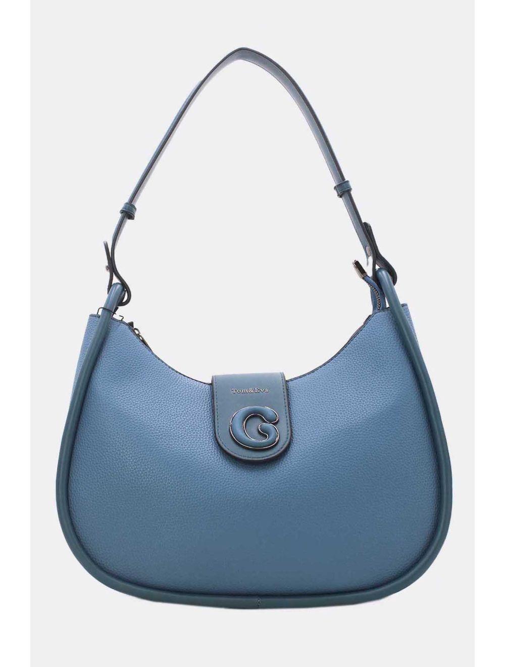Tom&eva Sac Porté Épaule Vintage 24B-6055-Blue
