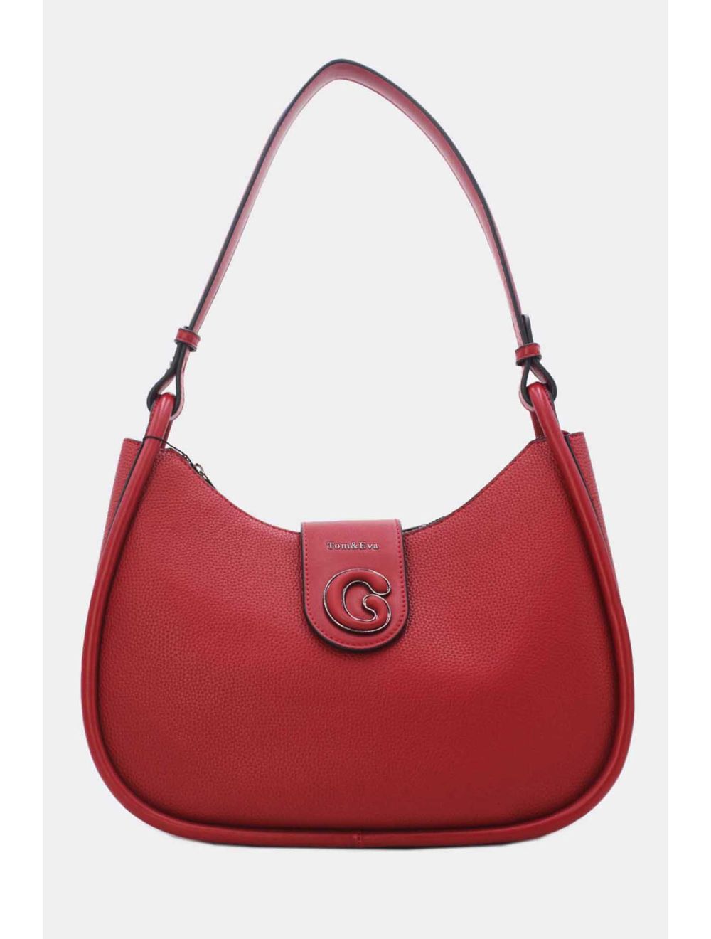 Tom&eva Sac Porté Épaule Vintage 24B-6055 Burgundy