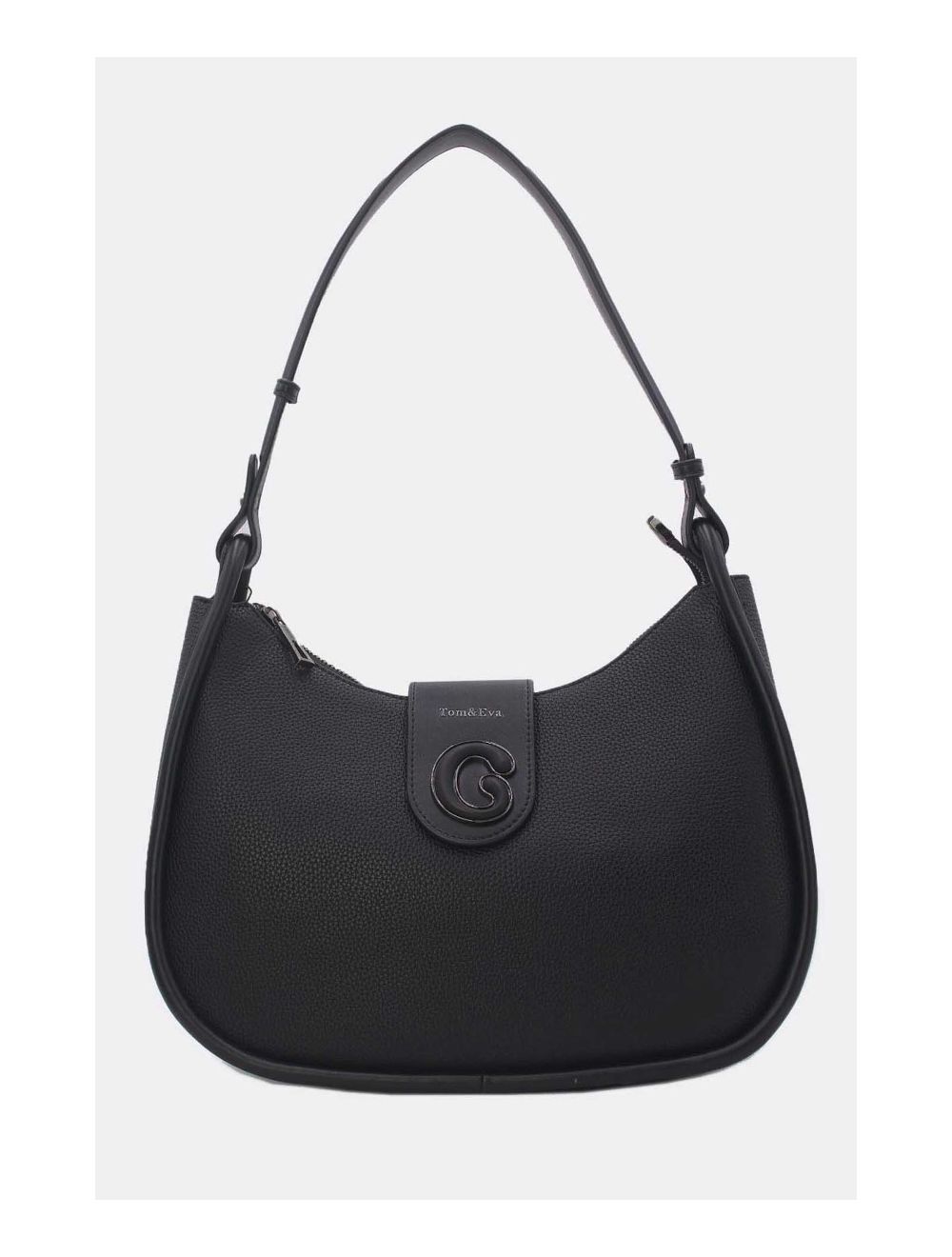 tom&eva Sac Porté Épaule Vintage 24B-6055-Noir