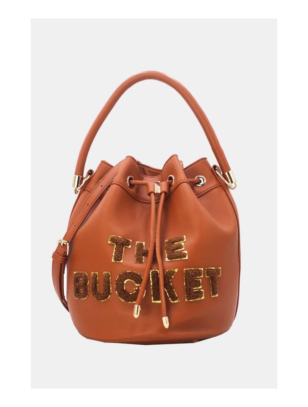 Tom&eva Sac Seau Bucket-24B-5856-Marron
